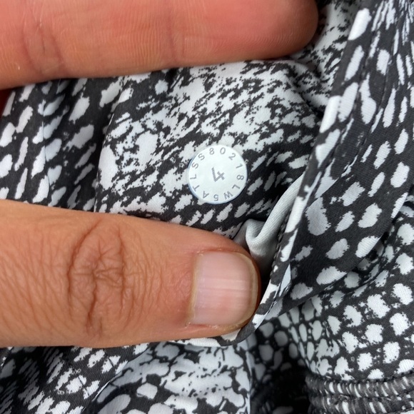 Lululemon Fast & Free 7/8 Tight II *Nulux 25" Swerve Vapor Metal Grey - Picture 5 of 6